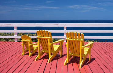 Redwood Decking in Bell Gardens