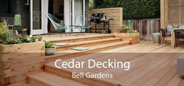 Cedar Decking Bell Gardens