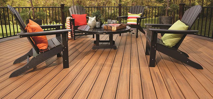 Black TREX Decking in Bell Gardens, CA