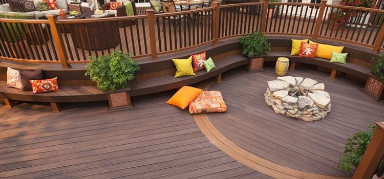 Gray TREX Decking in Bell Gardens, CA